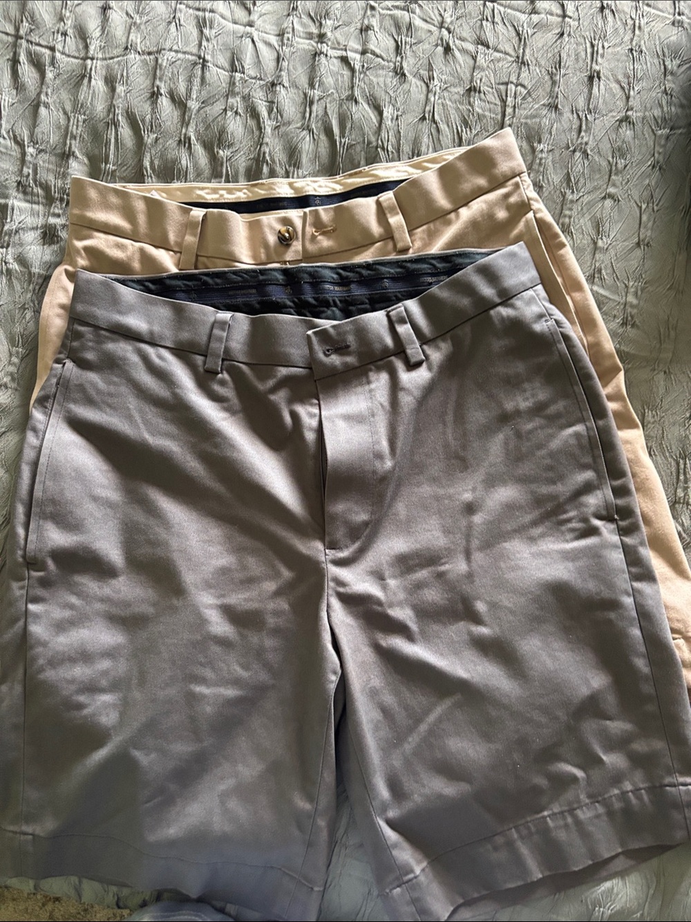 Brooks Brothers Chino Shorts in Gray and Tan